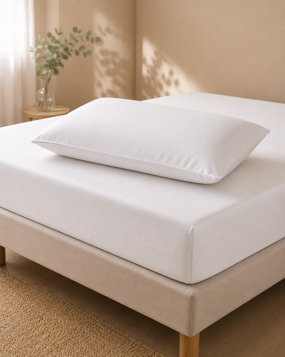 Somnilux PureSkin Lyocell | Funda de almohada impermeable y transpirable