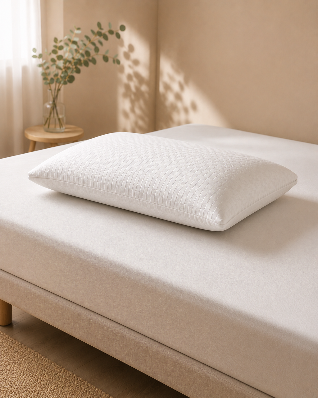 Somnilux Softouch Aloe | Almohada viscoelástica fresca y ergonómica