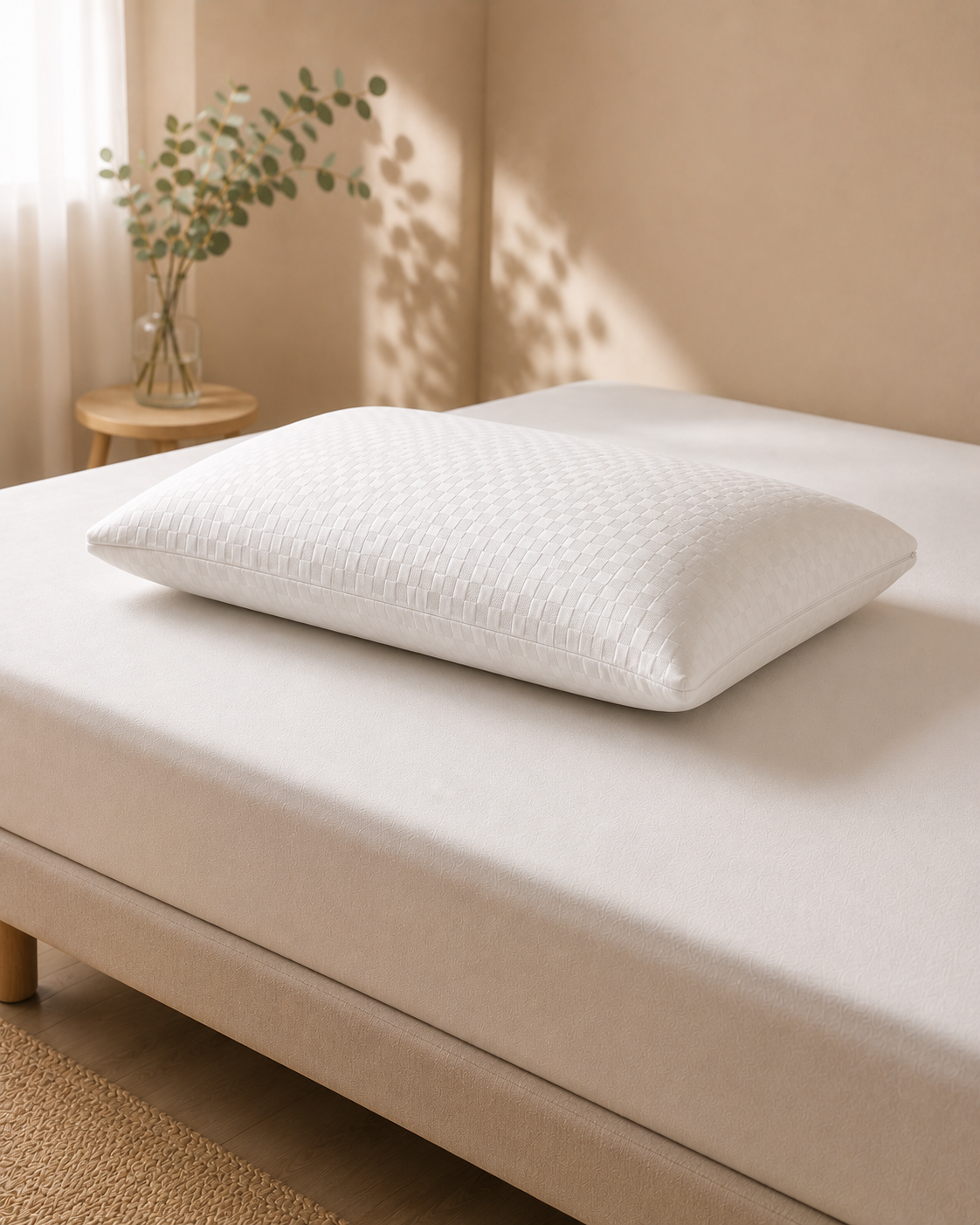 Somnilux Softouch Aloe | Almohada viscoelástica fresca y ergonómica